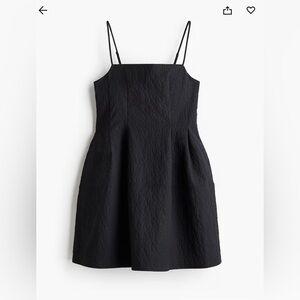 H&M Black Strapless Dress